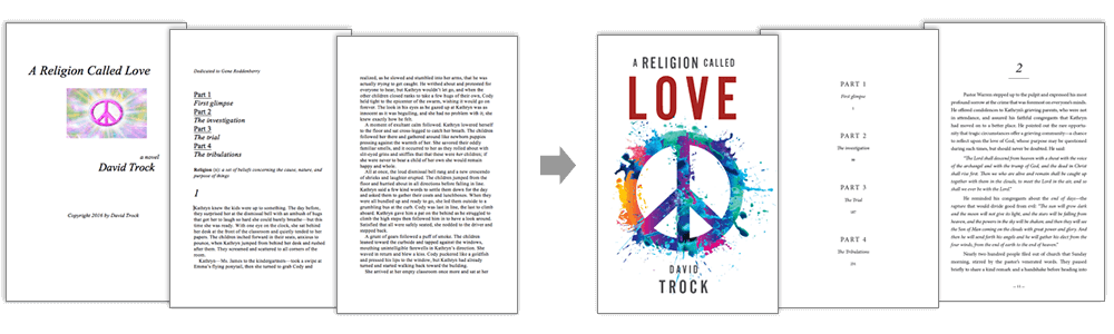A formatted book page